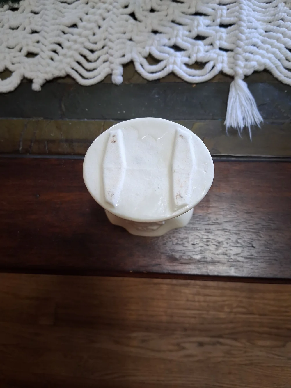Vintage USA Pottery Cornucopia Bud Vase